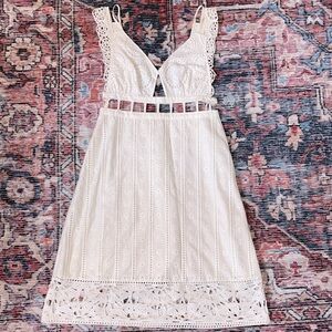 Opening Ceremony white midi dress, size 2